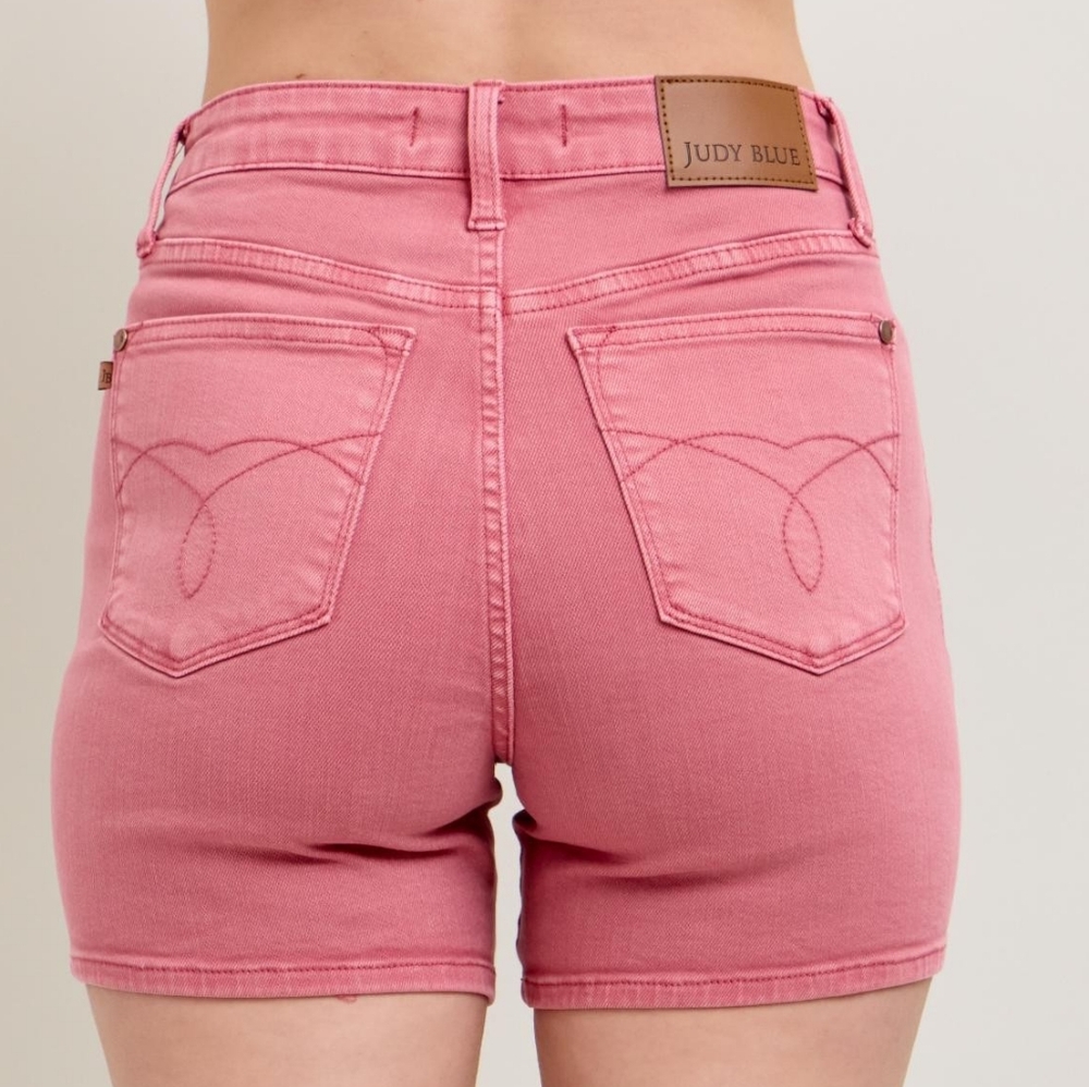 Rosy High Hopes Denim Shorts - Picture 12 of 16